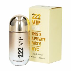 Fragancia Para Dama 222 Vip Rose VEYES EDP 25 Ml