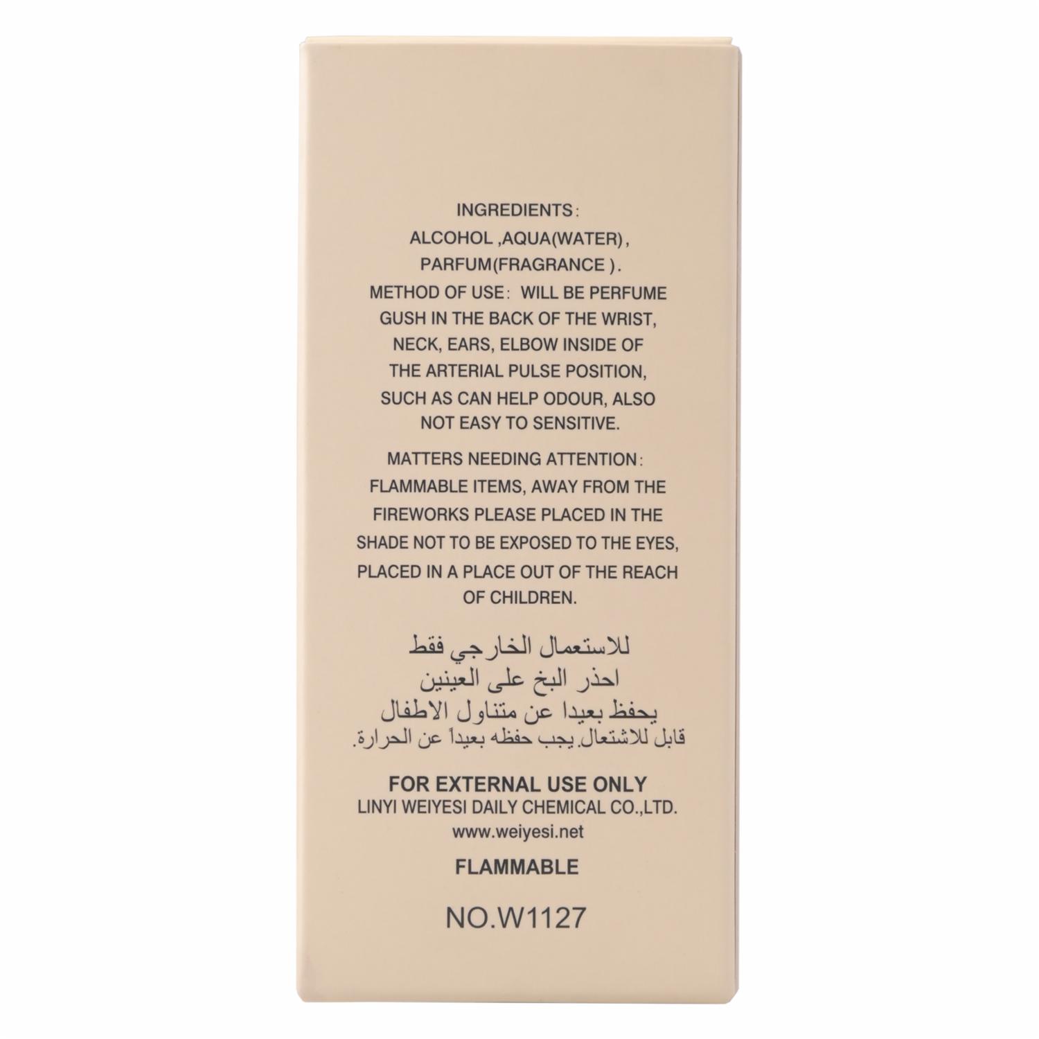 Fragancia Para Dama 222 Vip Rose VEYES EDP 25 Ml - Imagen 2