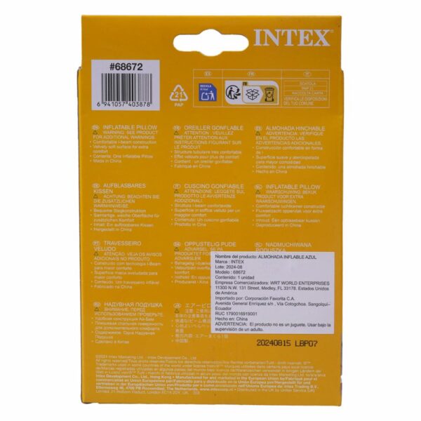 Almohada Inflable INTEX Mediana - Imagen 3