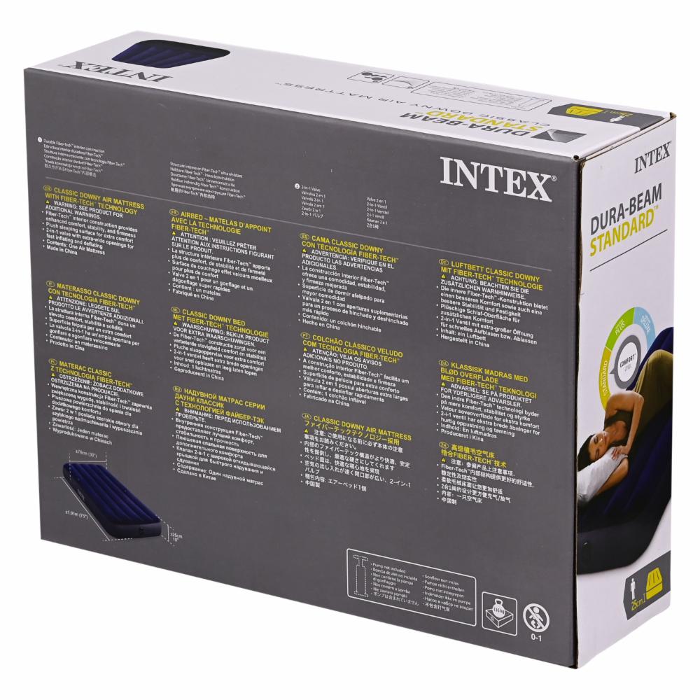 Colchón Inflable Intex Individual INTEX 191 X 76 X 22 Cm - Imagen 2