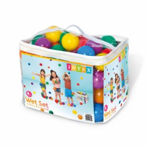 Bolsa De Pelotas De Plástico INTEX Incluye 100 Pelotas