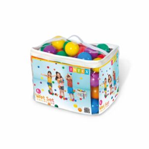 Bolsa De Pelotas De Plástico INTEX Incluye 100 Pelotas