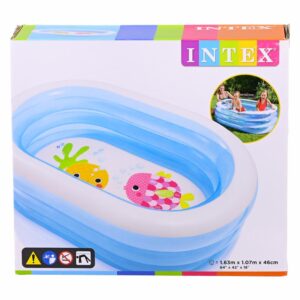 Piscina Inflable Animales Del Mar INTEX Para Niños