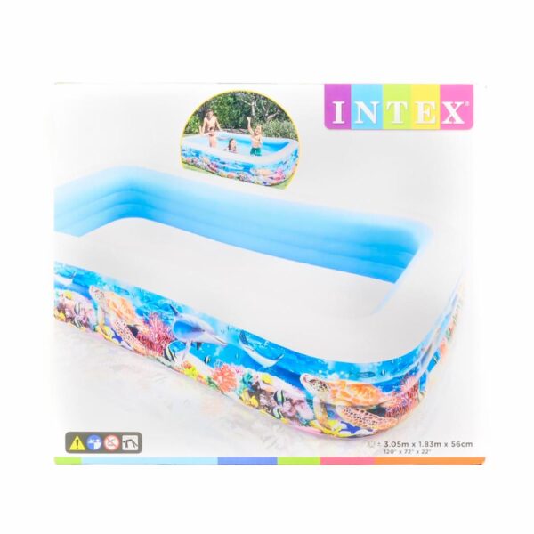 Piscina Inflable Familiar INTEX Rectangular