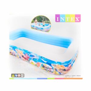 Piscina Inflable Familiar INTEX Rectangular