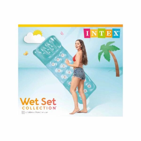 Flotador Inflable Tipo Cama INTEX Colores Surtidos