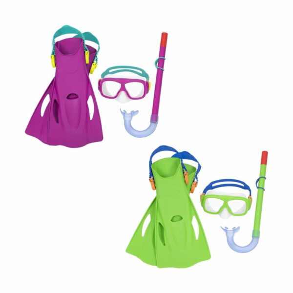 Snorkel De Natación BESTWAY Incluye Aletas - Imagen 2