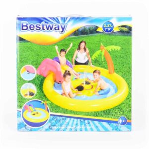 Piscina Inflable Con Tobogán BESTWAY Para Niños