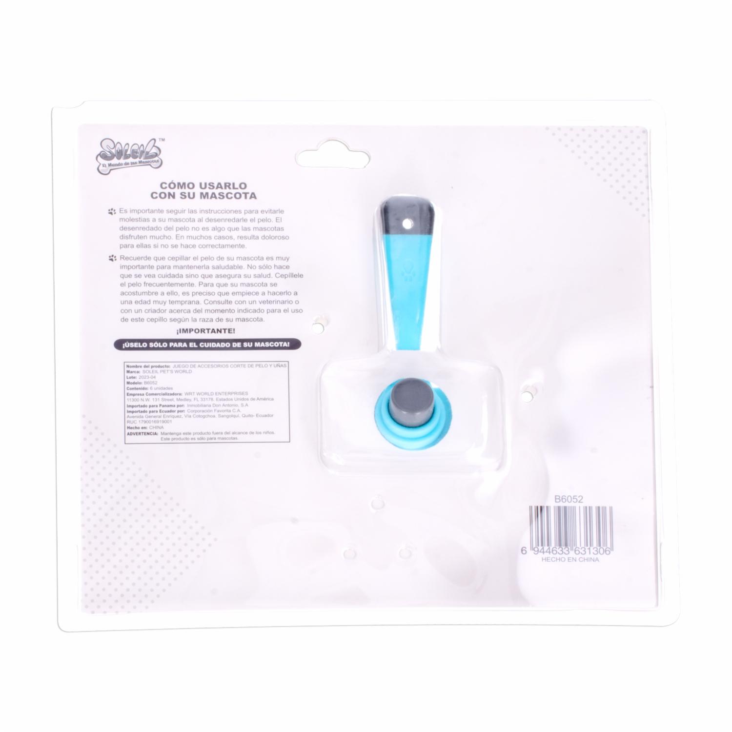 Juego De Corte Y Accesorios Para Mascotas SOLEIL Unidad - Imagen 2