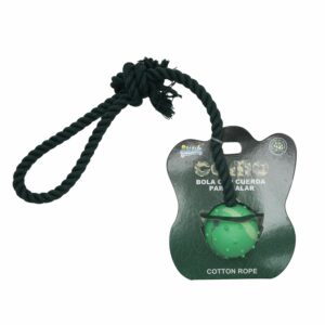Juguete Para Mascota Bola Con Cuerda Para Jalar SOLEIL Unidad