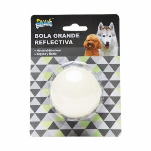 Juguete Para Mascota Bola Grande Reflectiva SOLEIL Unidad
