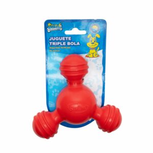 Juguete Para Mascota Triple Bola SOLEIL Unidad