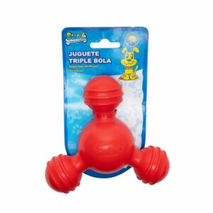 Juguete Para Mascota Triple Bola SOLEIL Unidad