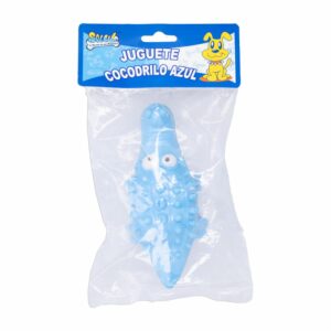 Juguete Para Perro Diseño Cocodrilo Azul SOLEIL Unidad