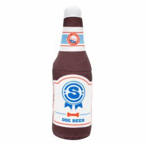 Juguete Para Mascota Diseño Botella De Cerveza De Felpa SOLEIL Unidad