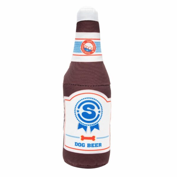 Juguete Para Mascota Diseño Botella De Cerveza De Felpa SOLEIL Unidad
