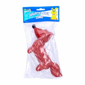 Juguete Para Perro De Látex Diseño Zorro SOLEIL Unidad