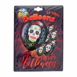 Globo Catrina IMPORTADORA CUMPLEAÑOS X 10 Uds