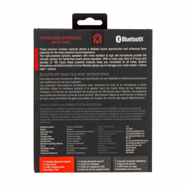 Audífonos Con Gancho 72324 CJ GLOBAL Bluetooth - Imagen 5