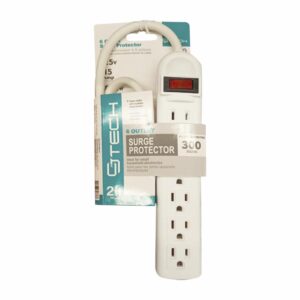 Regleta Eléctrica De 6 Entradas CJ GLOBAL 110 V