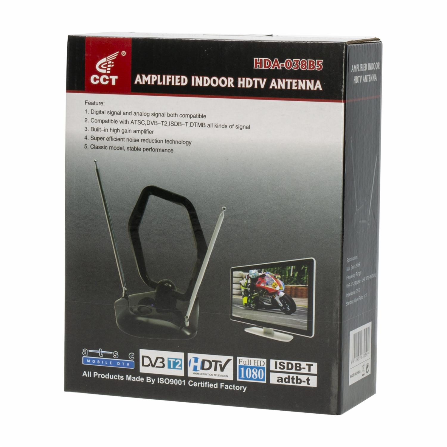 Antena Para Interiores HDTV CCT Digital - Imagen 2