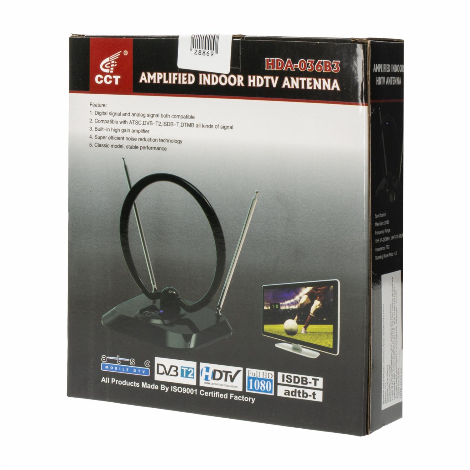 Antena Para Interiores HDTV CCT Digital - Imagen 2