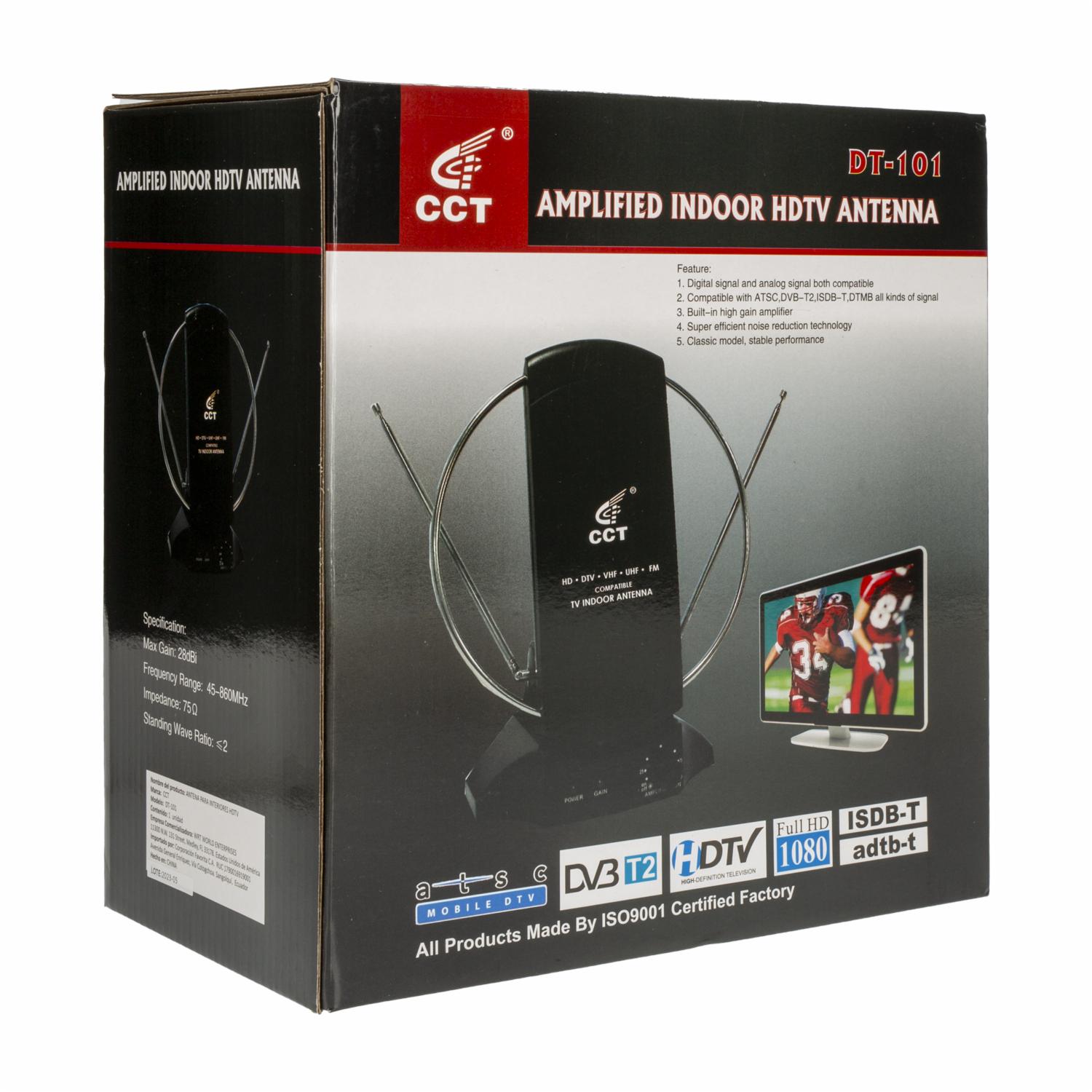 Antena Para Interiores HDTV CCT Digital - Imagen 3