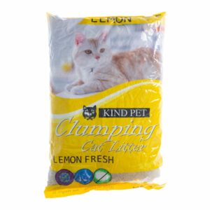 Arena Para Gatos Sanitaria Aroma Limón KIND PET 4 KG