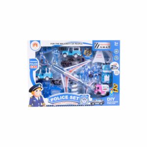 Set De Juego Vehículos Policiales KOOME Incluye Accesorios