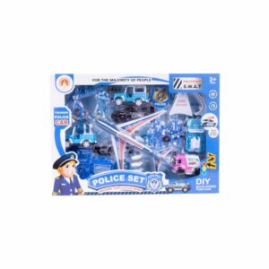 Set De Juego Vehículos Policiales KOOME Incluye Accesorios