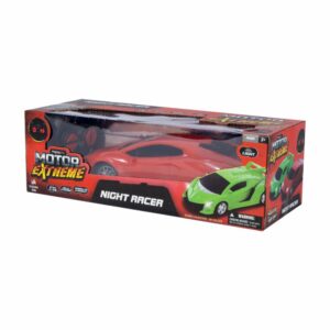 Vehículo R/c 1:16 Night Racer MOTOR EXTREME Usa Pilas AA x 5