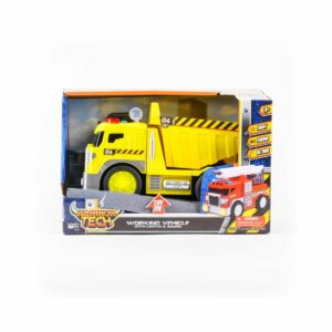 Camión Volqueta WARRIOR TECH Con Luz Y Sonido