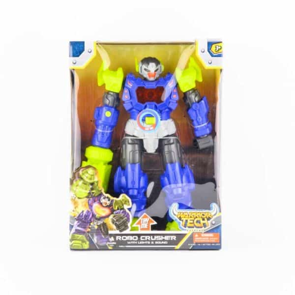 Robot Azul Con Luz HAPPY LINE Y Sonido