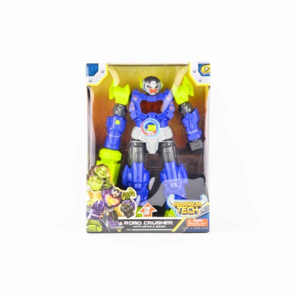 Robot Azul Con Luz HAPPY LINE Y Sonido