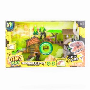 Set Dinosaurio HAPPY LINE Con 2 Figuras