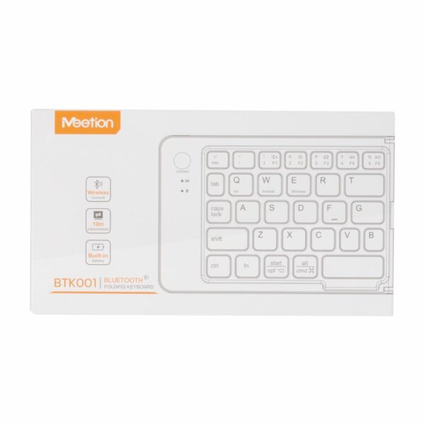 Teclado Plegable  BTK001 MEETION Inalámbrica - Imagen 2