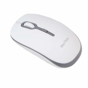 Mouse Blanco Gris MEETION Wireless