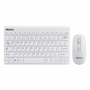 Teclado Y Mouse Blanco MEETION Wireless