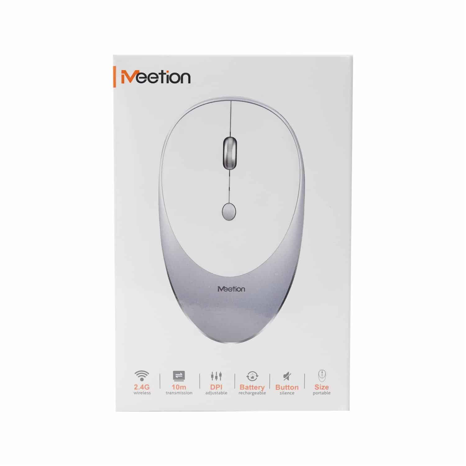 Mouse Silver MT-R600 MEETION Wireless - Imagen 3