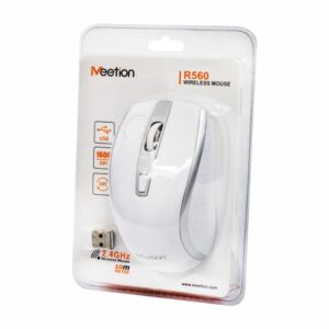 Mouse Blanco MEETION Wireless