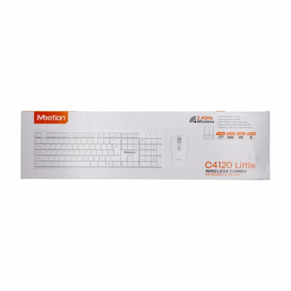 Set De Teclado Y Mouse BT Modelo C4120 MEETION Inalámbrica - Imagen 4