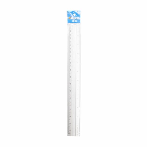 Regla Escolar De Aluminio LANCER 30 Cm