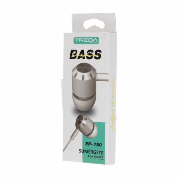 Audífonos BASS EP-750 TREQA Con Cable - Imagen 2