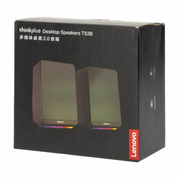 Parlante Thinkplus TS-38 3D Estéreo Envolvente LENOVO Luces RGB - Imagen 3