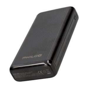 Power Bank Black PHILCO 20000MAH