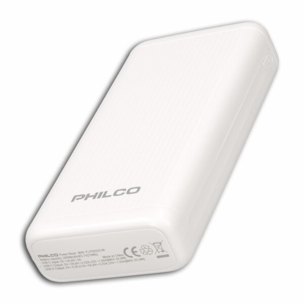 Power Bank White PHILCO 20000MAH
