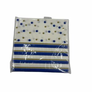 Servilleta Azul Con Dorado IMPOR.CUMPLEANOS X 10 Uds