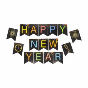 Guirnalda Happy New Year IMPORTADORA CUMPLEAÑOS Unidad