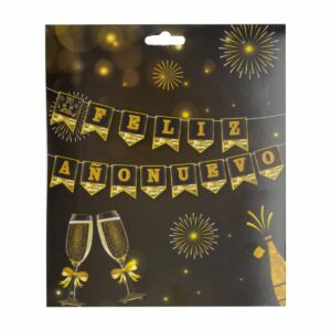 Guirnalda Feliz Año Nuevo IMPORTADORA CUMPLEAÑOS Unidad