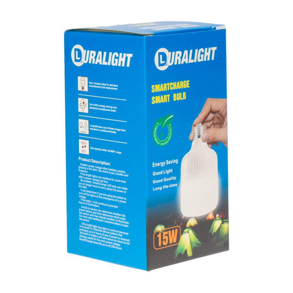 Foco Recargable Hasta 4 Horas De Uso DURALIGHT 15 W - Imagen 4